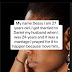 Lady shares a story of how her husband has never made love to her since they got married