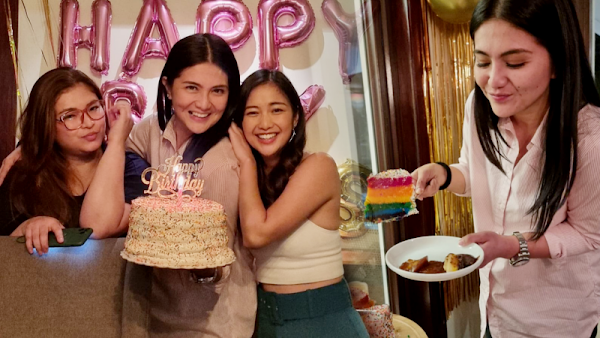 Angel Locsin throws a surprise birthday celebration for her bestfriend Dimples Romana!