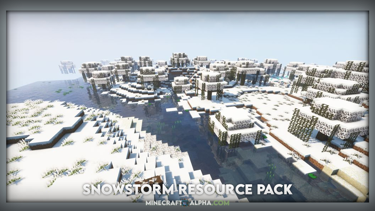 Minecraft Snowstorm Resource Pack 1.18.1