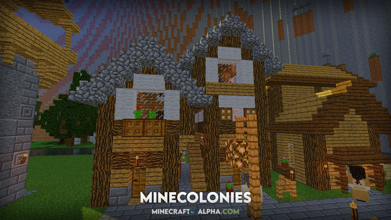 MineColonies Mod 1.18.1, 1.17.1 (Build Your Minecraft Kingdom)