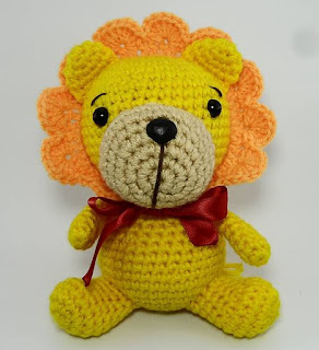 PATRON GRATIS LEON AMIGURUMI 49783 🦁