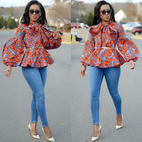 Ankara Top Styles in Vogue for the Fashionistas