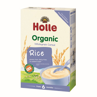 Holle Organic Wholegrain Cereal Rice 250g - From 6 Months