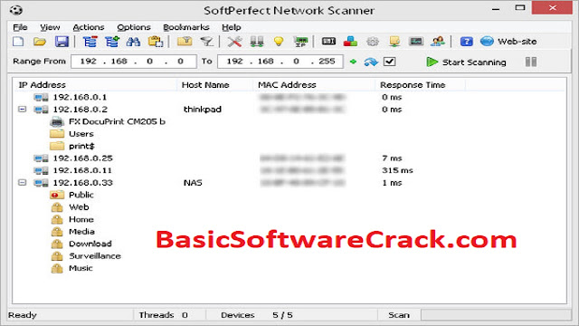 SoftPerfect Network Scanner 8.1.3 repack  download free - Basicsoftwarecrack