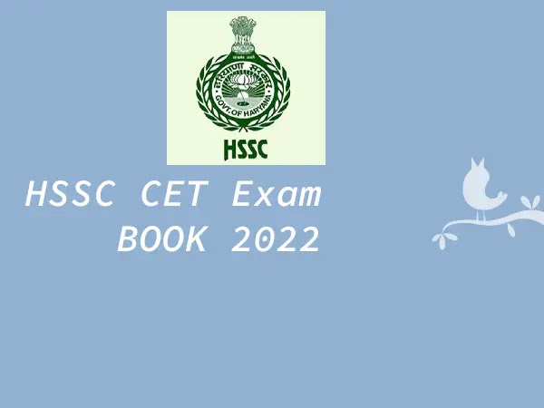 Hssc Cet Exam Book 2022