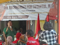 Dra.RACHMAWATI PENI SUTANTRI, M.Si. ANGGOTA DPRD PROV. JATIM (Fraksi PDI P.) LAKSANAKAN KEGIATAN RESES DI Dusun PATUNG Desa PUNGGING