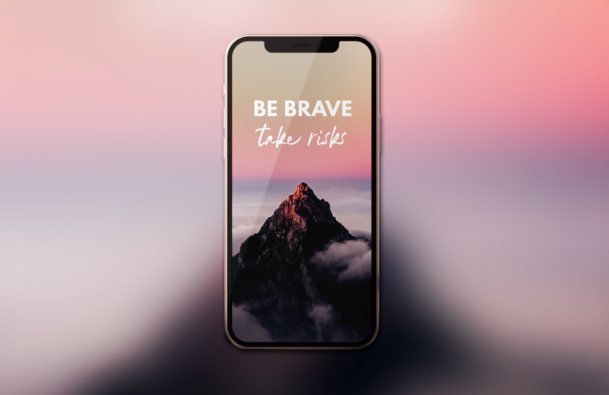 Be Brave. Take Risks.