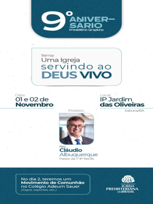 EVENTOS DO PRESBITÉRIO GRAPIÚNA