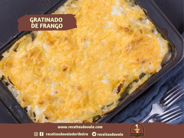 Receita de Gratinado de Frango