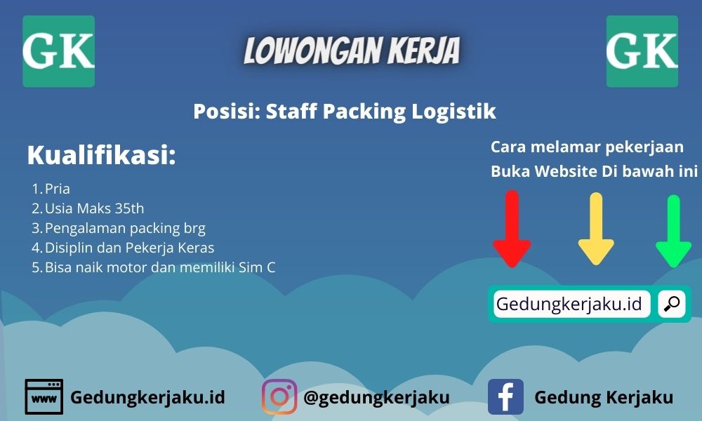 Lowongan Kerja Jakarta Staff Packing Logistik