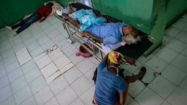 Pacientes morrem por falta de luz em hospitais do Haiti, à mercê de ladrões de combustível
