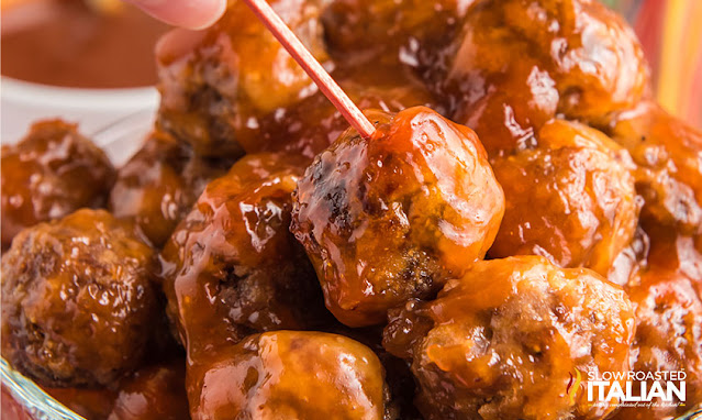 3 ingredient ground beef recipes - sweet and sour meatballs