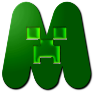 Minecraft: Abecedario en Verde.