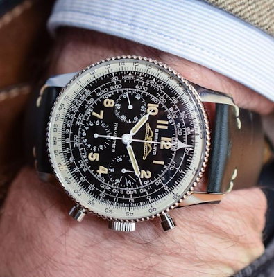 Baselworld 2019: Disfruta el Breitling Navitimer Black Dial Ref. 806 1959 Reedición de reloj réplica