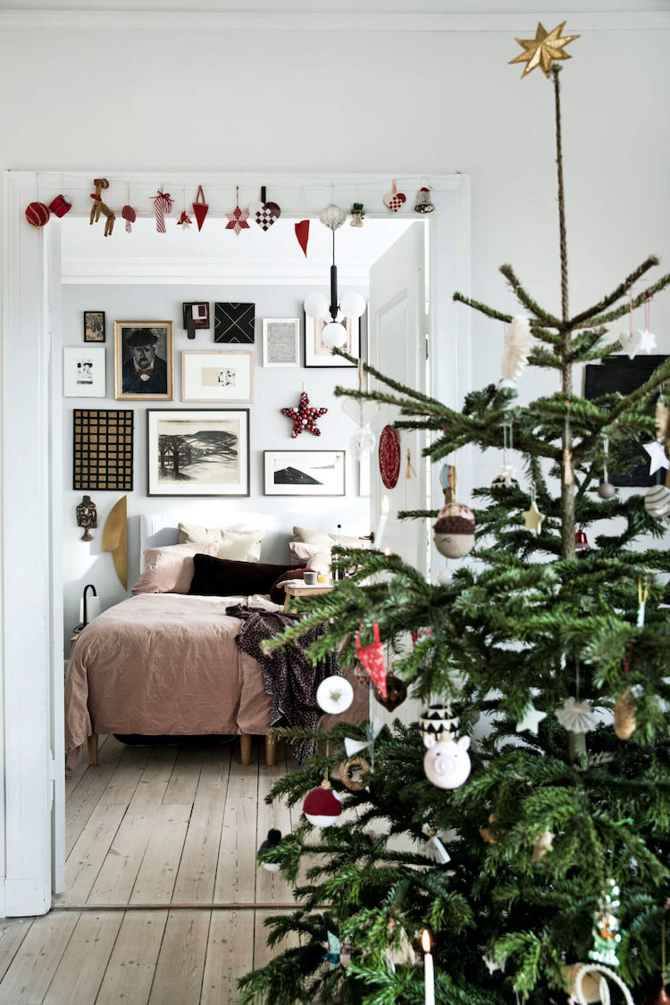 A Beautiful Copenhagen Home Full of Festive Cheer!