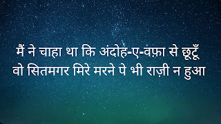 Mirza Ghalib Shayari on Love