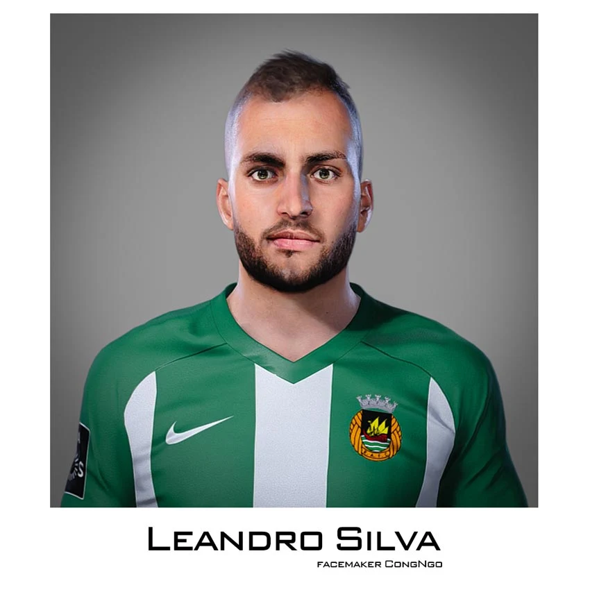 Leandro Silva Face For eFootball PES 2021