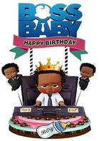 Jshend Boss Baby Boy Cake Toppers