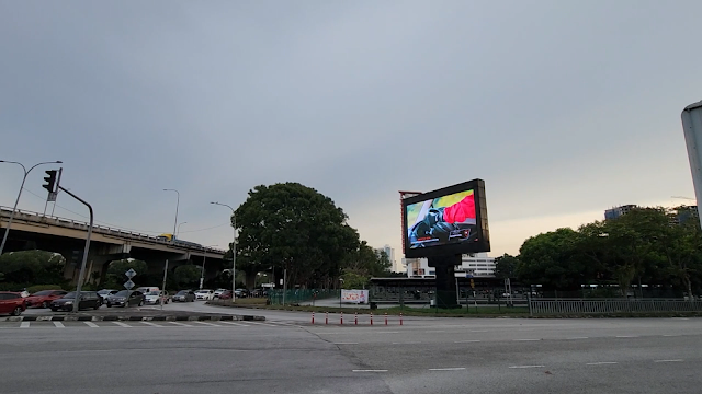 Shah Alam LED Screen Advertising, Malaysia Persiaran Sukan Selangor Digital Screen Ads, Shah Alam Nearby Stadium Malawati Digital OOH Advertising,