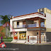 (Dr. Azeem Sahab) Bungalow 3D Elevation