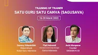 TOT Perdana SAGUSAVA (Satu Guru Satu Canva) Pendidikan
