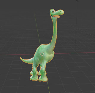 Arlo The Good dinosaur free 3d models blender obj fbx low poly