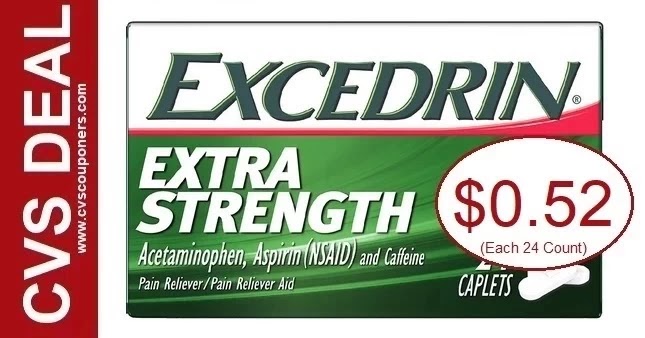 Excedrin CVS Couponers Deal 11-7-11-13