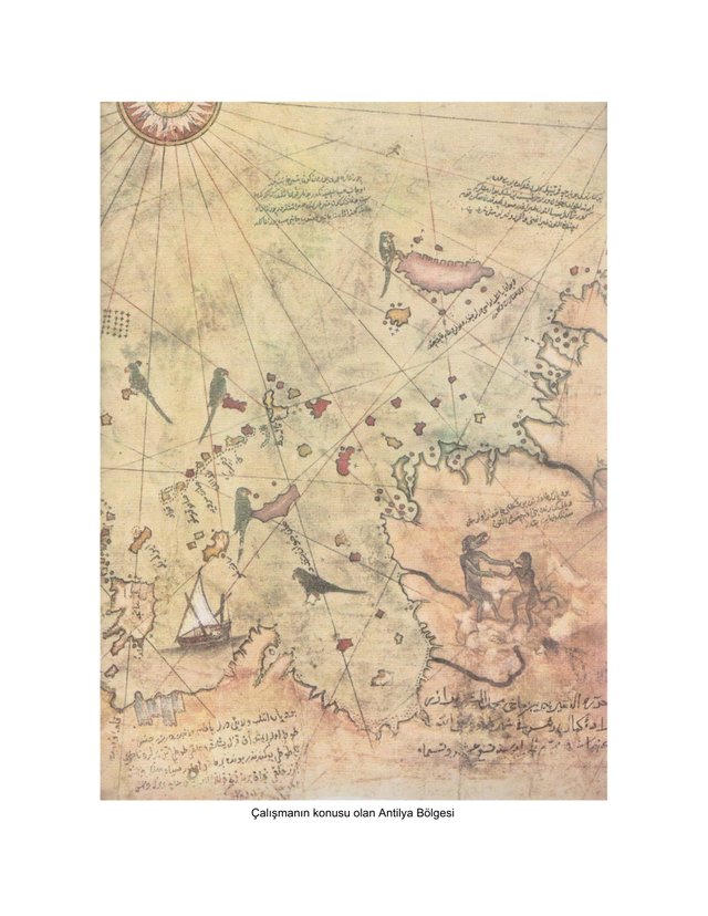Piri Reis'in 16.yüzyılda çizdiği haritada Antilya olarak bahsettiği kıta neresidir?