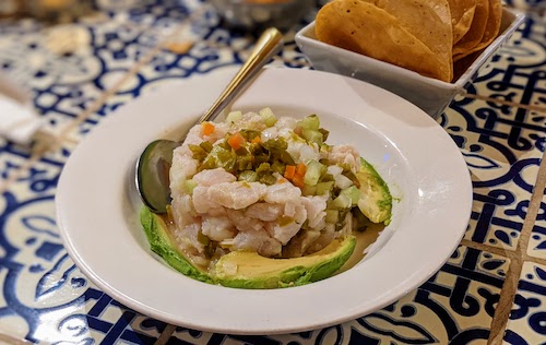 Ceviche de pescado estilo Nayarit