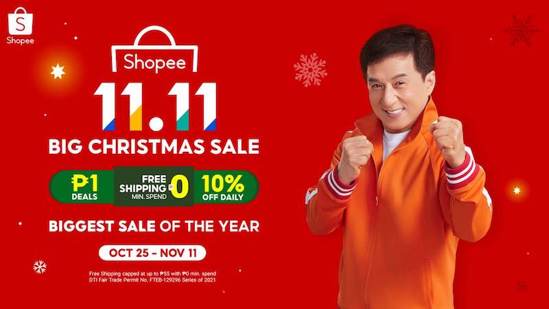 Shopee announces exciting deals for its annual 11.11 Big Christmas Sale