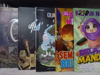 belanja buku komik