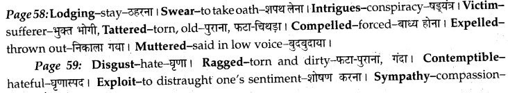 MP Board Class 12th English A Voyage Solutions Chapter 8 The Beggar (Anton Chekhov)