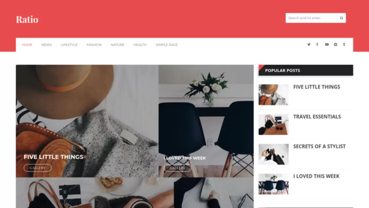 Ratio Blogger Template is a responsive, minimalist, SEO friendly blogger theme