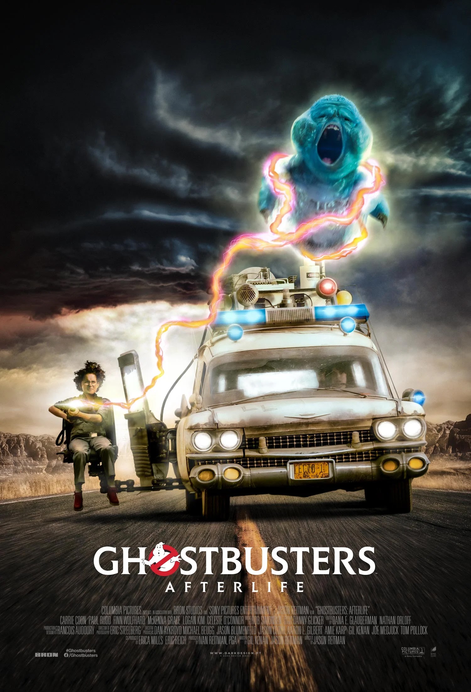 Poster alternatif film Ghostbuster: Afterlife 2021 besutan Sony Pictures