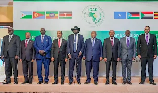Shirka IGAD: Madaxweynaha Soomaaliya ayaa carabka ku adkeeyay  horumarka laga gaaray ee ka dhanka ah kooxaha xagjirka ah.