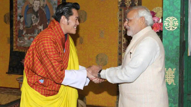 Bhutan confers country’s highest civilian award Ngadag Pel gi Khorlo upon Prime Minister Narendra Modi