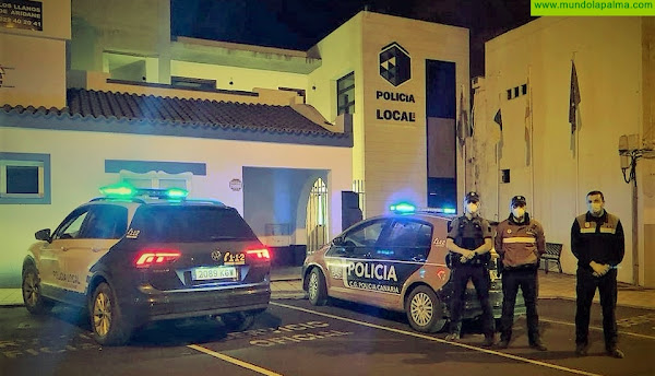 Los Llanos de Aridane agradece a la Policía Canaria su labor de apoyo y colaboración junto a la Policía Local