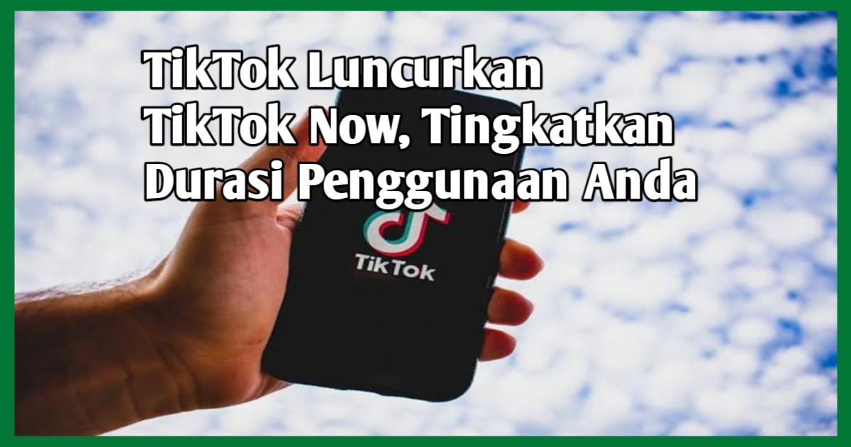 TikTok Luncurkan TikTok Now