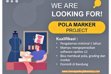 Loker Bandung Pola Marker Project Shafco