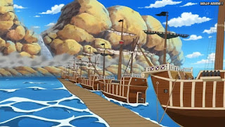 ワンピースアニメ ドレスローザ編 744話 | ONE PIECE  Yonta Maria Grand Fleet