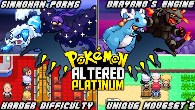 Pokemon Altered Platinum NDS