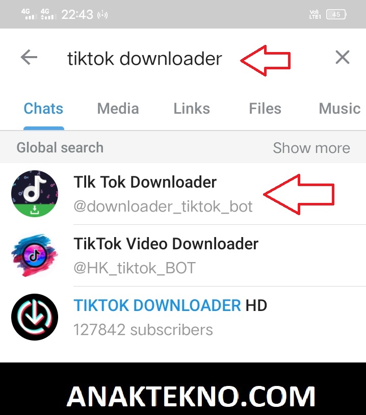 Bot Telegram Untuk Download Video TikTok