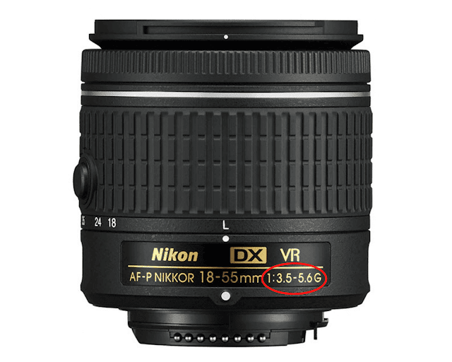 NIKON 18-55mm f/3.5-5.6 AF-P lens