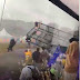 Estrutura cai no Lollapalooza durante a chuva e deixa um ferido; assista