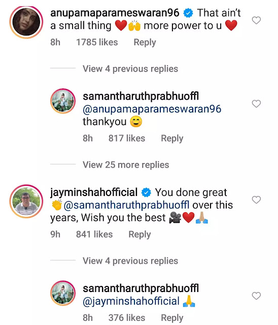 samantha instagram