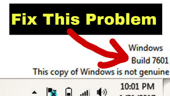 Windows is not genuine
