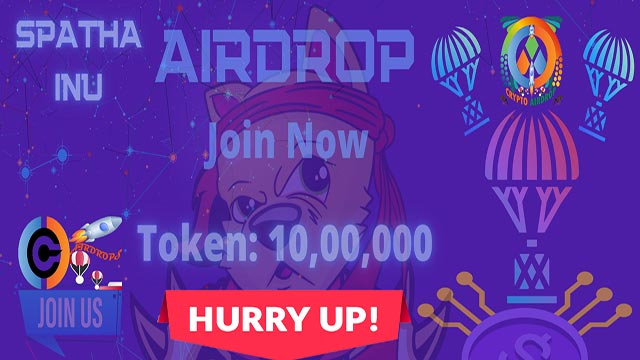 SPATHA INU WEB-3 Airdrop of 10 $SPTH Token Free