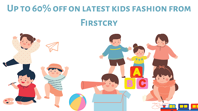 Grab up to 60% off on the latest kids fashion from Firstcry | GB SHOPPERZ
