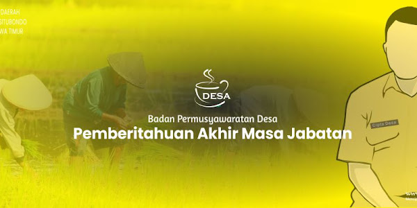 Surat Pemberitahuan Akhir Masa Jabatan Kepala Desa