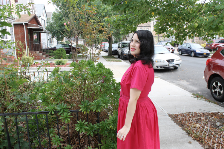 A Vintage Nerd, True Vintage Dress, 1960's Pink Dress, Retro Lifestyle Blog, Vintage Spring